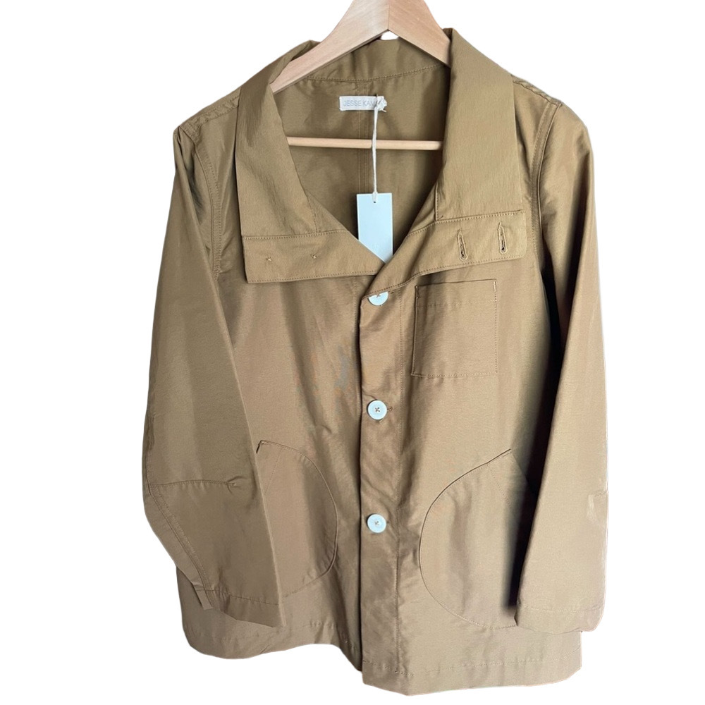 Jesse Kamm Japanese weather cloth jacket Tobacco - small - Picture 14 of 16